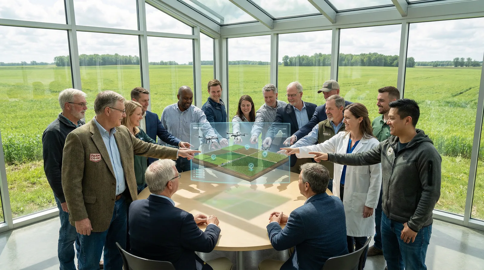 Innovationsnetzwerk und Zusammenarbeit